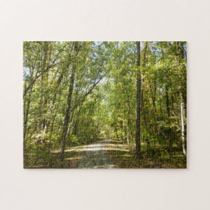 Lake Kittamaquandi Trail in Columbia Maryland Jigsaw Puzzle
