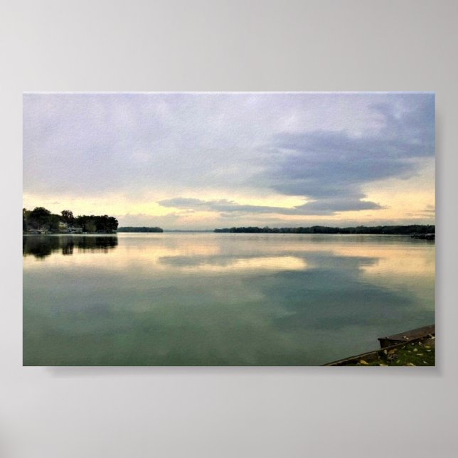 Lake La Belle, Oconomowoc, Wisconsin Poster (Front)