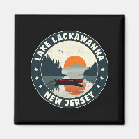 Lake Lackaw New Jersey Sunset T Shirt