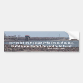 lake lahontan Fallon Nevada Churchill County Bumper Sticker