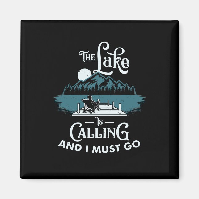 Lake - Lake is calling Magnet (Front)