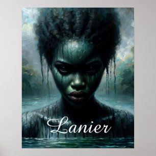 Lake Lanier African American Water Spirit  Poster