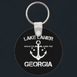 Lake Lanier Georgia Funny Fishing Camping Summer G Key Ring<br><div class="desc">Lake Lanier Georgia Funny Fishing Camping Summer Gift</div>