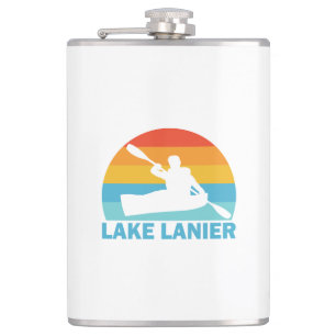 Lake Lanier Georgia Kayak Hip Flask