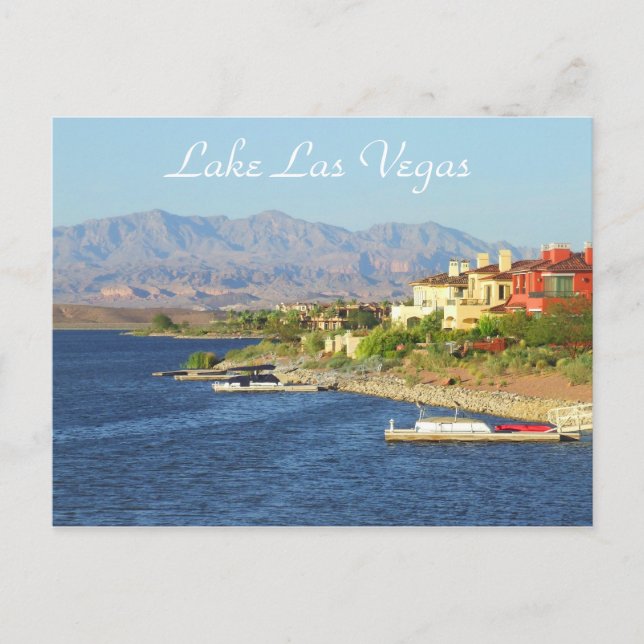 Lake Las Vegas Postcard (Front)