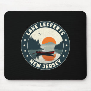 Lake Lefferts New Jersey Sunset T Shirt Mouse Pad