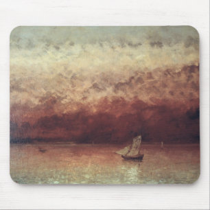 Lake Leman with Setting Sun, c.1876 Mouse Pad