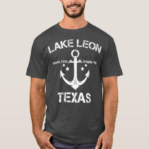 LAKE LEON TEXAS Funny Fishing Camping Summer Gift T-Shirt