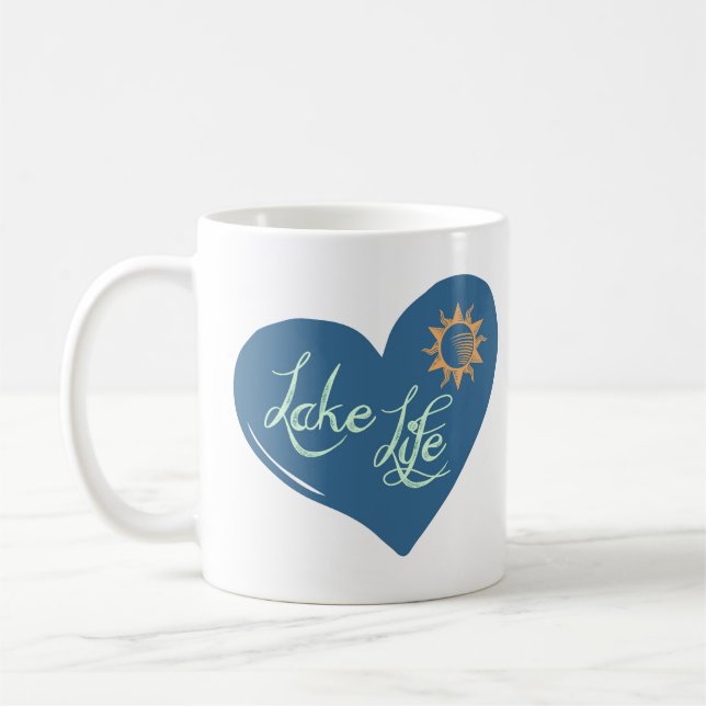 Lake Life Coffee Mug (Left)