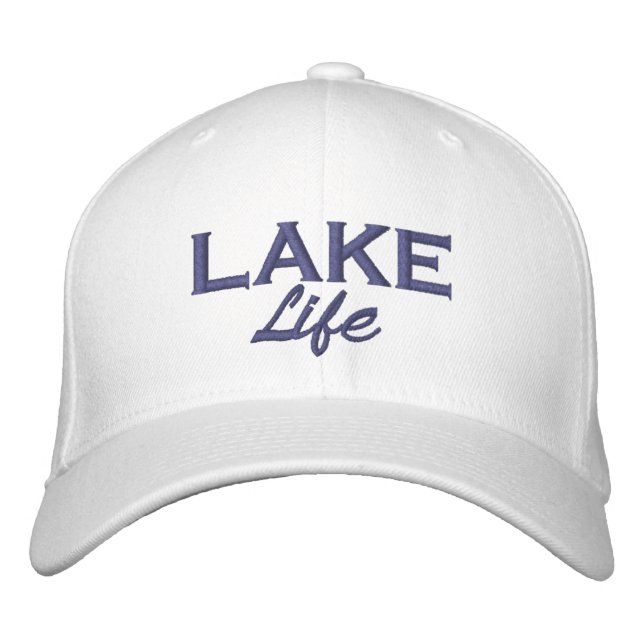 Lake Life Embroidered Hat (Front)