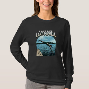 Lake Life Lake Powell Swimming Arizona Swimmer Swi T-Shirt