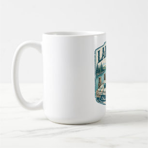 Lake Life Lodge & Resort Vintage Lakeside Retreat  Coffee Mug
