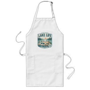 Lake Life Lodge & Resort Vintage Lakeside Retreat Long Apron