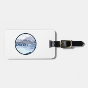 Lake Life Reflection Luggage Tag