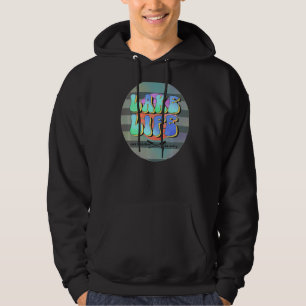 Lake Life Retro Summer Pastel Camping Salty Beache Hoodie