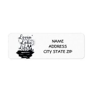 **LAKE LIFE** RETURN ADDRESS LABEL FOR FISHERMAN