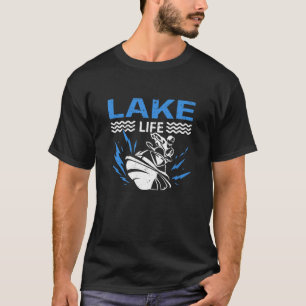 Lake Life Splashing Jetski Jetskier Jetskiing T-Shirt