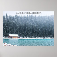 Lake Louise Alberta Canada Photograph in Winter