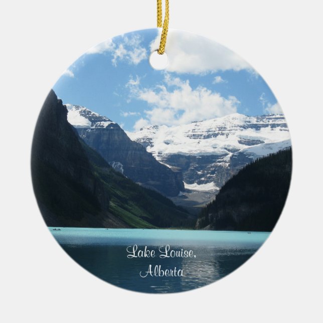 Lake Louise, Alberta Ornament (Front)