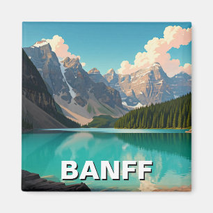 Lake Louise at Banff National Park Canada Travel Magnet