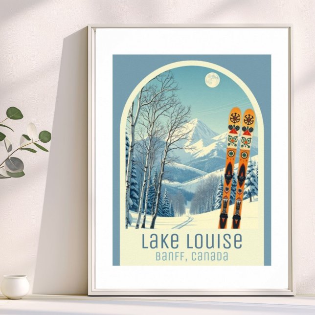 Lake Louise Banff Alberta Canada ski Poster (Creator Uploaded)