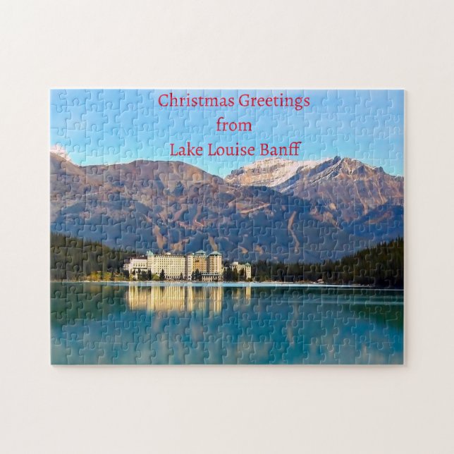 Lake Louise Banff. Jigsaw Puzzle (Horizontal)