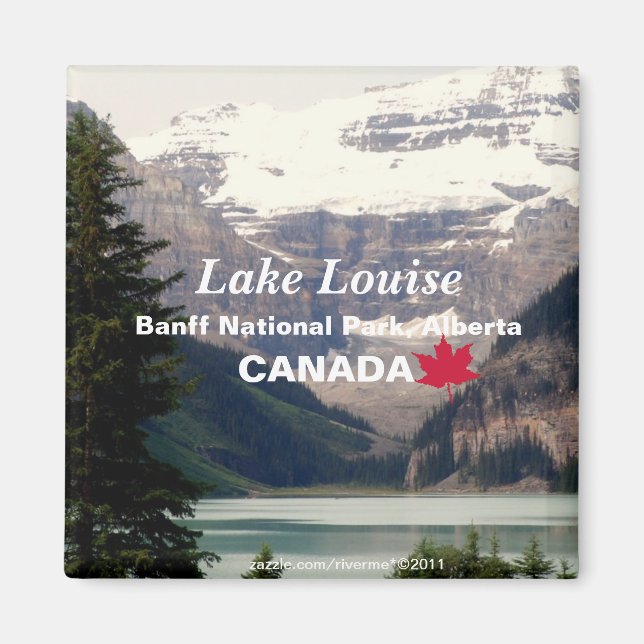Lake Louise/Banff National Park, Alberta Canada Magnet (Front)