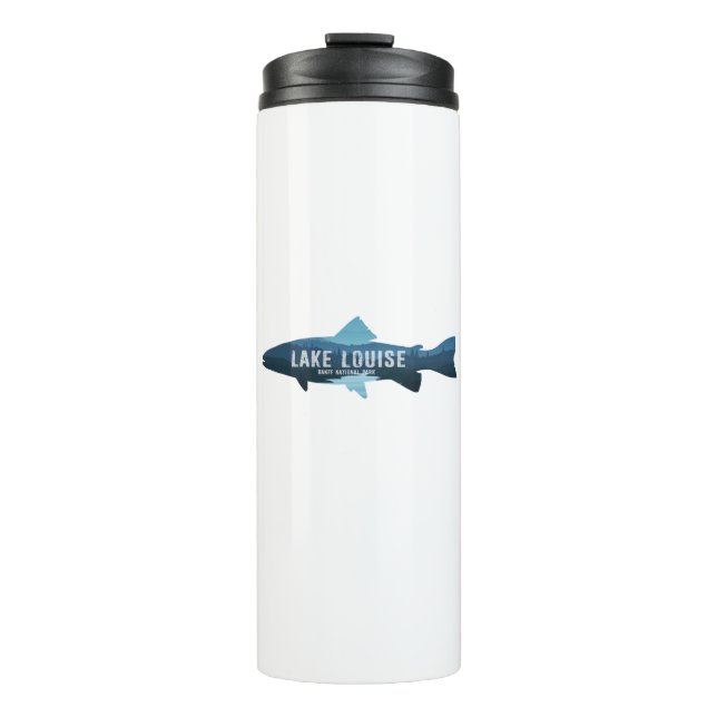 Lake Louise Banff National Park Fish Thermal Tumbler (Front)