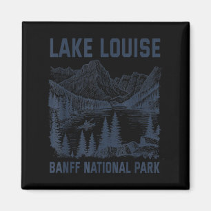 Lake Louise Banff National Park Travelling Nature Magnet