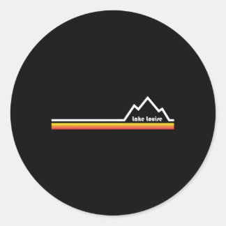 Lake Louise Canada Classic Round Sticker