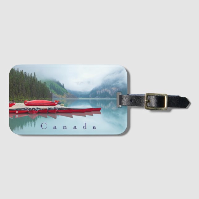 Lake Louise Canada Luggage Tag (Front Horizontal)