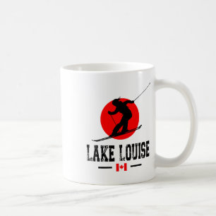 Lake Louise Canada Ski Resort Rocky Mountains Skii Coffee Mug