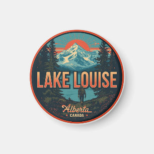 Lake Louise Canada Travel Gift Banff National Park Magnet