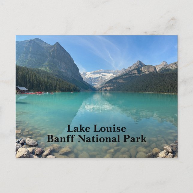 Lake Louise in Banff Canada Holiday Postcard (Front)