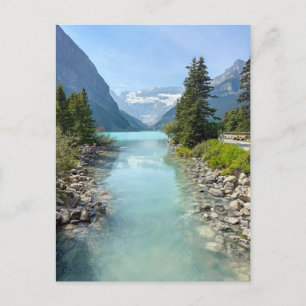 Lake Louise in Banff Canada Holiday Postcard