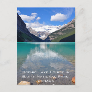 Lake Louise in Banff National Park Postcard