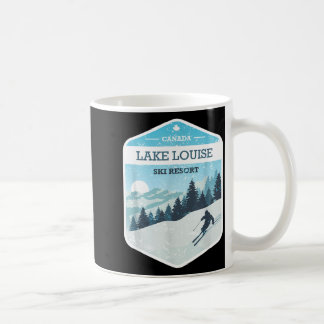 Lake louise ski resort canada snowboarding skiing  coffee mug