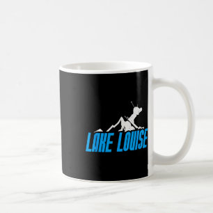 Lake Louise Skiing Snowboarding Canada Resort Dist Coffee Mug