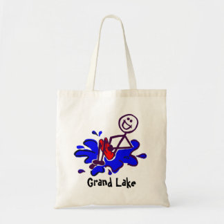 Lake Lover Beach Tote Bag