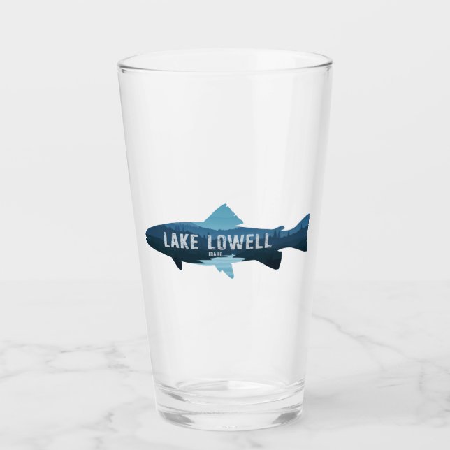 Lake Lowell Idaho Fish Glass (Front)