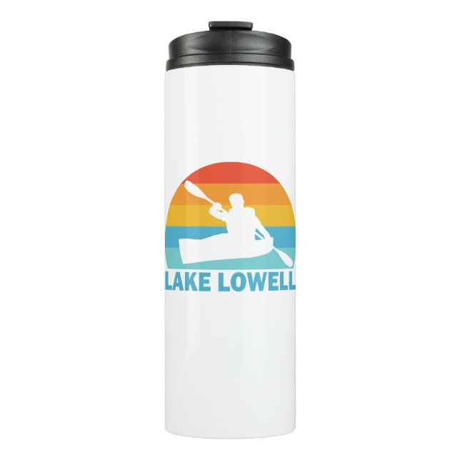 Lake Lowell Idaho Kayak Thermal Tumbler (Front)