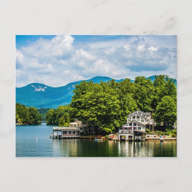 Lake Lure in North Carolina Postcard (Front)