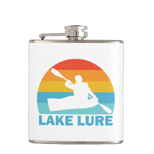 Lake Lure North Carolina Kayak Hip Flask