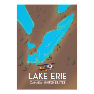 Lake Malawi,travel poster map print