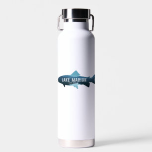 Lake Marion South Carolina Fish Water Bottle