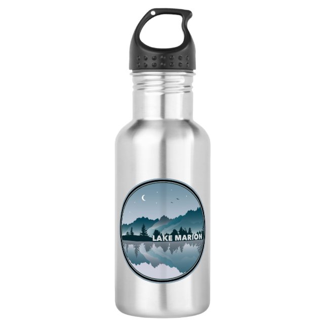 Lake Marion South Carolina Reflection 532 Ml Water Bottle (Front)