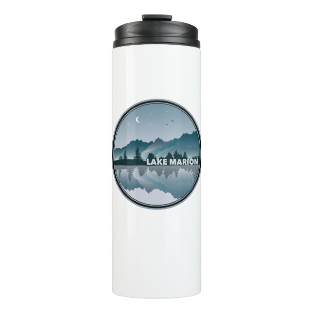 Lake Marion South Carolina Reflection Thermal Tumbler (Front)