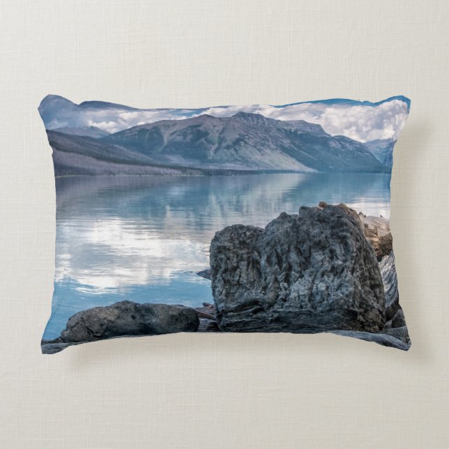 Lake McDonald Decorative Cushion (Front)