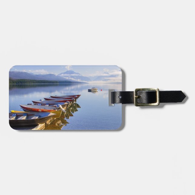 Lake McDonald, Glacier National Park, Montana, Luggage Tag (Front Horizontal)