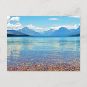 Lake McDonald Glacier National Park, Mt Postcard